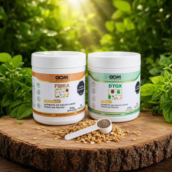 Combo Dtox+Fibra GOM - Promocional Línea Verde